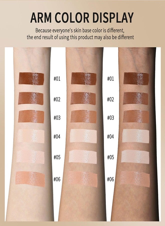 سويتي يو SWETIYOU Beauty Balm Serum Boosted Skin Tint, Foundation Makeup Stick Hyprating Colored Emercizer, Lightweight and Pelling Builded Solid Coloring Serum Contour Stick, Natural Finish(03#) - Image 5